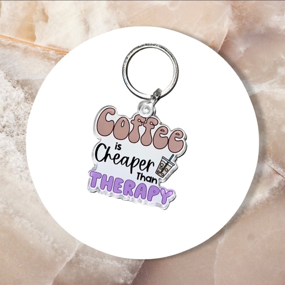 💜HOST PICK💜🧋Coffee Keychain🧋 - Picture 1 of 1